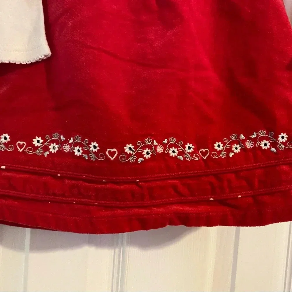 Baby Gap Velvet Jumper, Shirt, and Diaper Cover